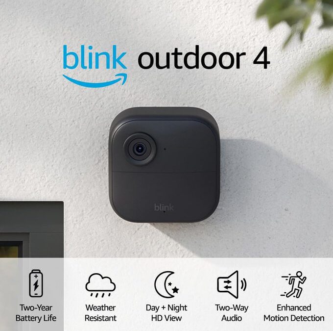 Never Miss a Moment: Blink Outdoor Smart Security Camera  